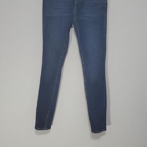 Loft Outlet jeans womens size 0 blue skinny 28" inseam - Picture 2 of 12